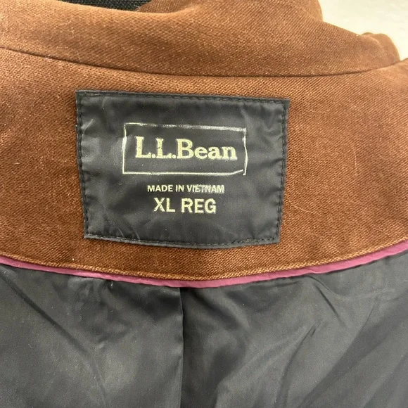 Vintage LL Bean Brown Women's Jacket - Picture 7 of 9